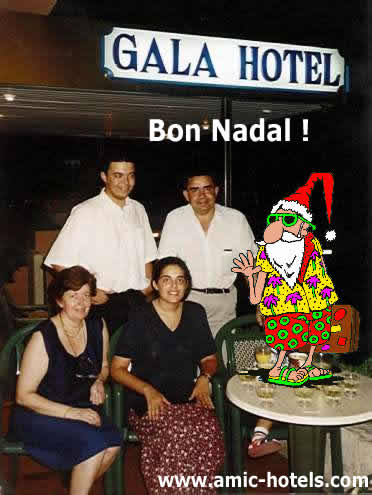 La dirección de Amic Hotels les desea una Feliz Navidad y un Próspero Año Nuevo