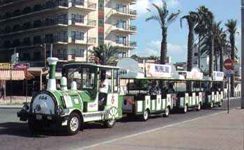 Tren turistico de Palma a Playa de Palma